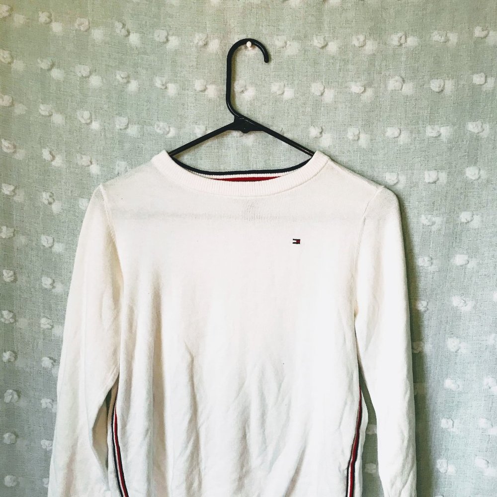 Tommy Hilfiger White Sweater - NEW